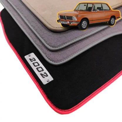 velour bmw e10 floor mats for 1602 2002 1966-1977