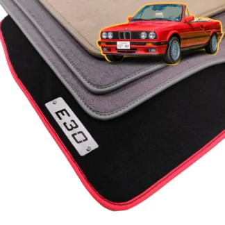velour bmw e30 convertible floor mats