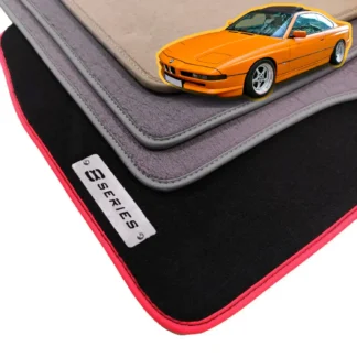 velour bmw e31 floor mats for 8 series 1990-1999