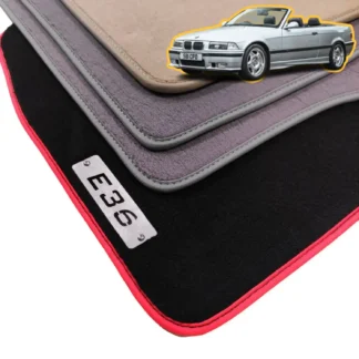 velour bmw e36 convertible floor mats for 3 series 1990-1998