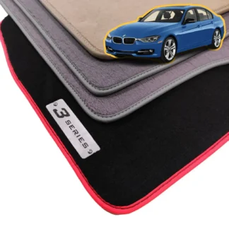 velour bmw f30 floor mats for 3 series 2012-2019