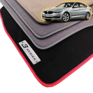 velour bmw f34 floor mats for 3 series gt 2013-2019