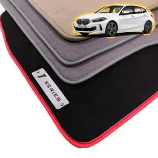 velour bmw f40 floor mats for 1 series 2020-2024