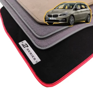 velour bmw f45 floor mats for 2 series active tourer