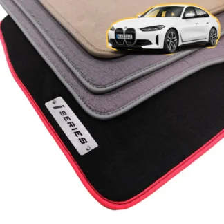 velour bmw i4 g26 floor mats 2022-2027