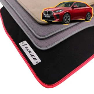 velour bmw ix2 floor mats