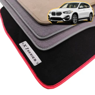 velour bmw x1 f48 floor mats 2015-2022
