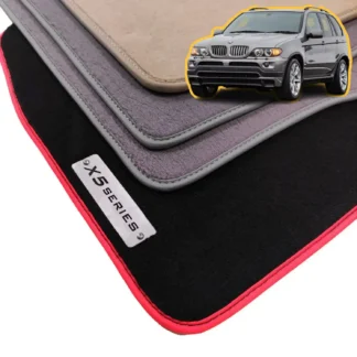 velour bmw x5 e53 floor mats for 1999-2006