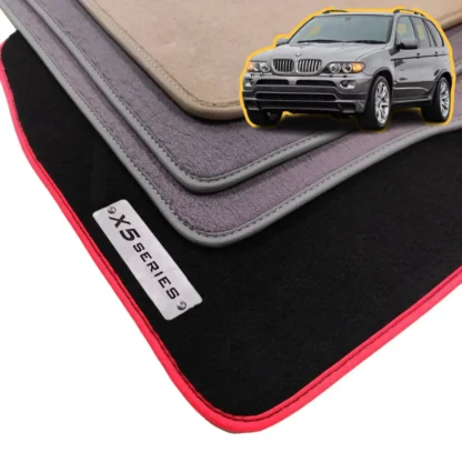 velour bmw x5 e53 floor mats for 1999-2006
