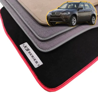 velour bmw x5 e70 floor mats for 2007-2013