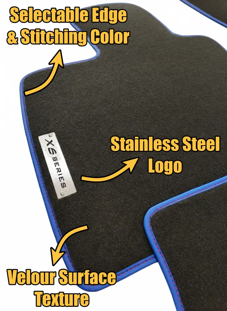 velour bmw x6 e71 floor mats features