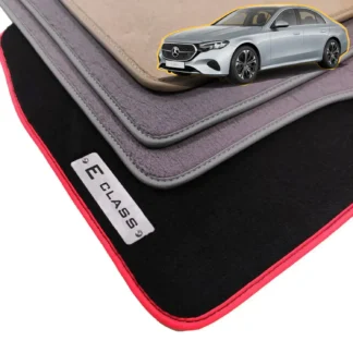 velour e class mercedes w214 2024-2030 floor mats