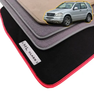 velour mercedes ml w163 floor mats 1997-2005
