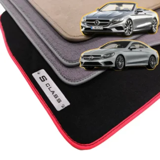velour mercedes s class coupe convertible a217 c217 floor mats