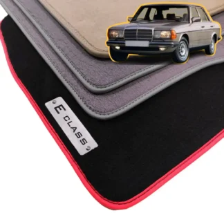 velour mercedes w123 1976-1985 floor mats