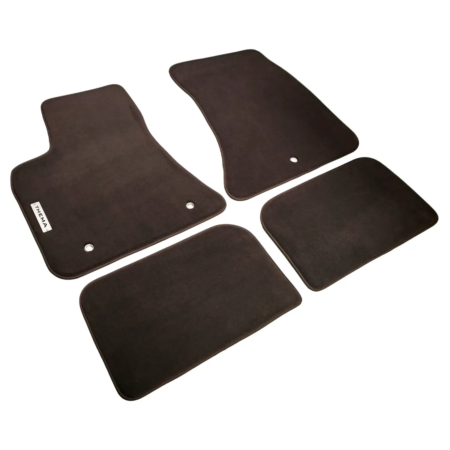 brown lancia thema carpet floor mats