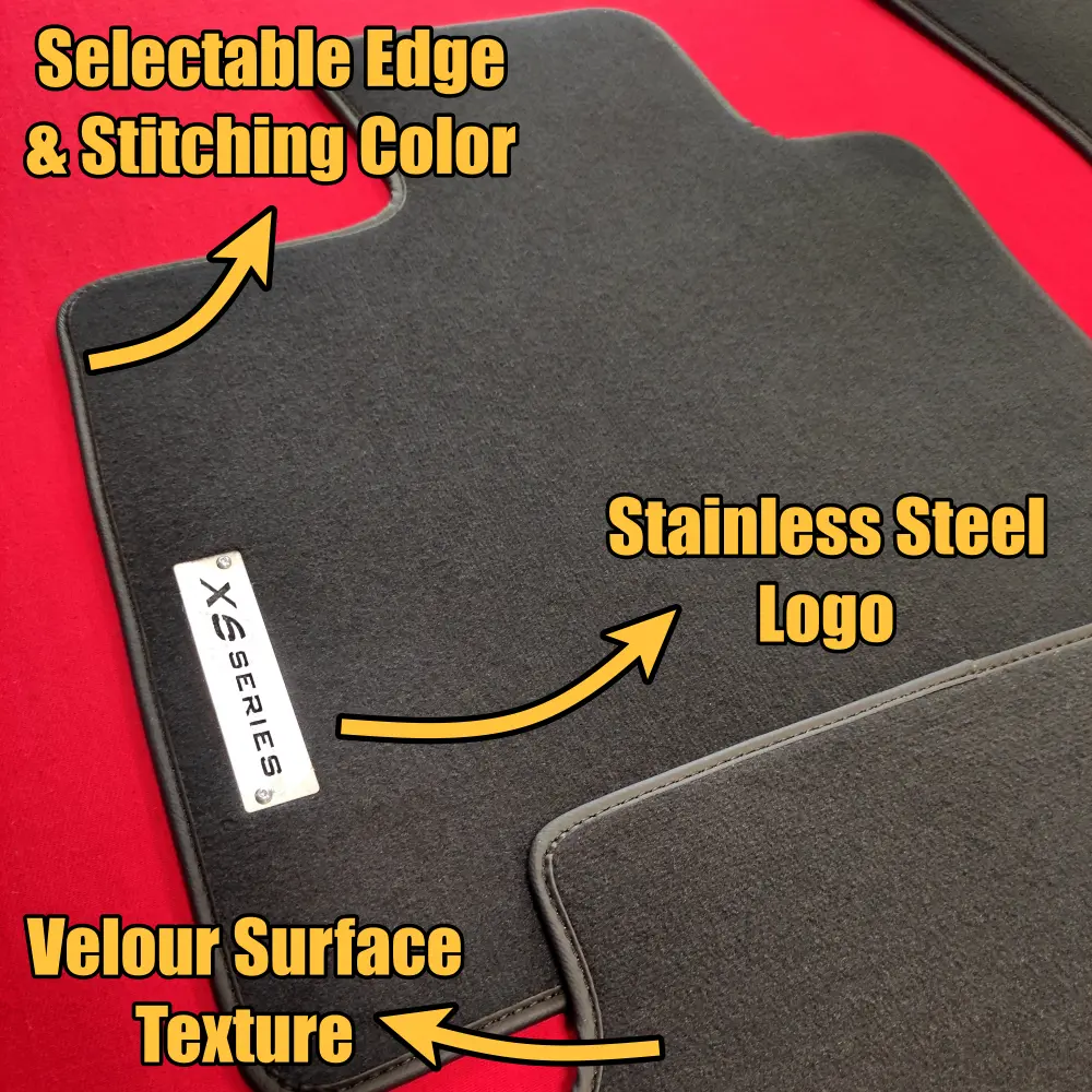 velour bmw x6 f16 floor mats features