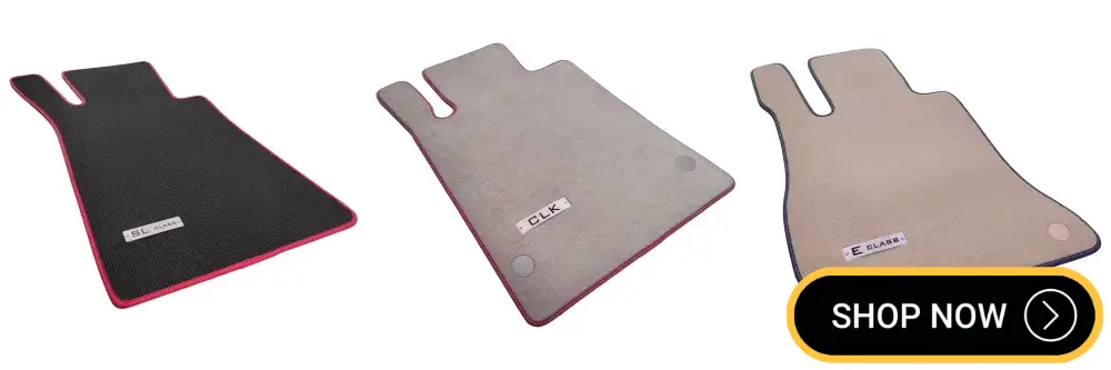 personalized velour mercedes floor mats category