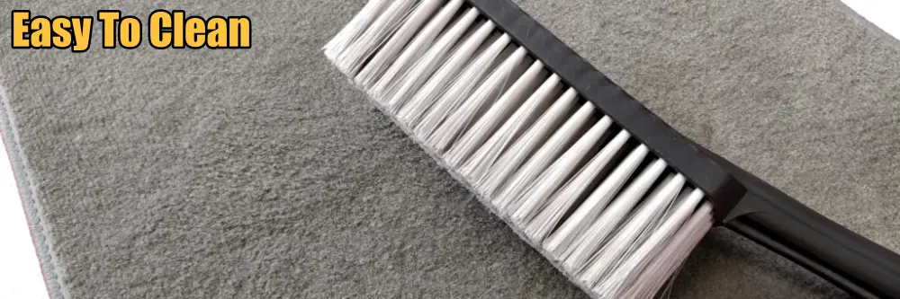 easy to clean velour mats