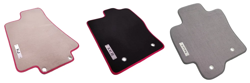 jaguar custom made velour floor mats
