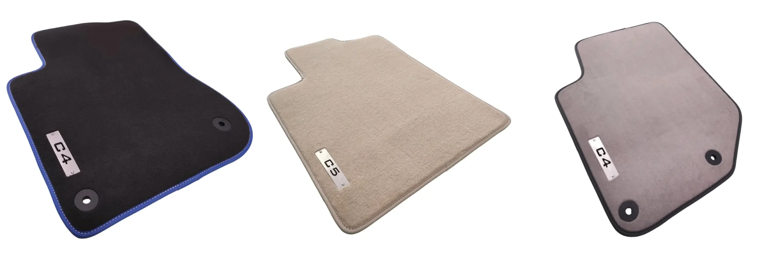 velour citroen floor mats with logo