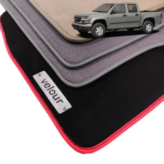 velour gmc canyon floor mats with logo