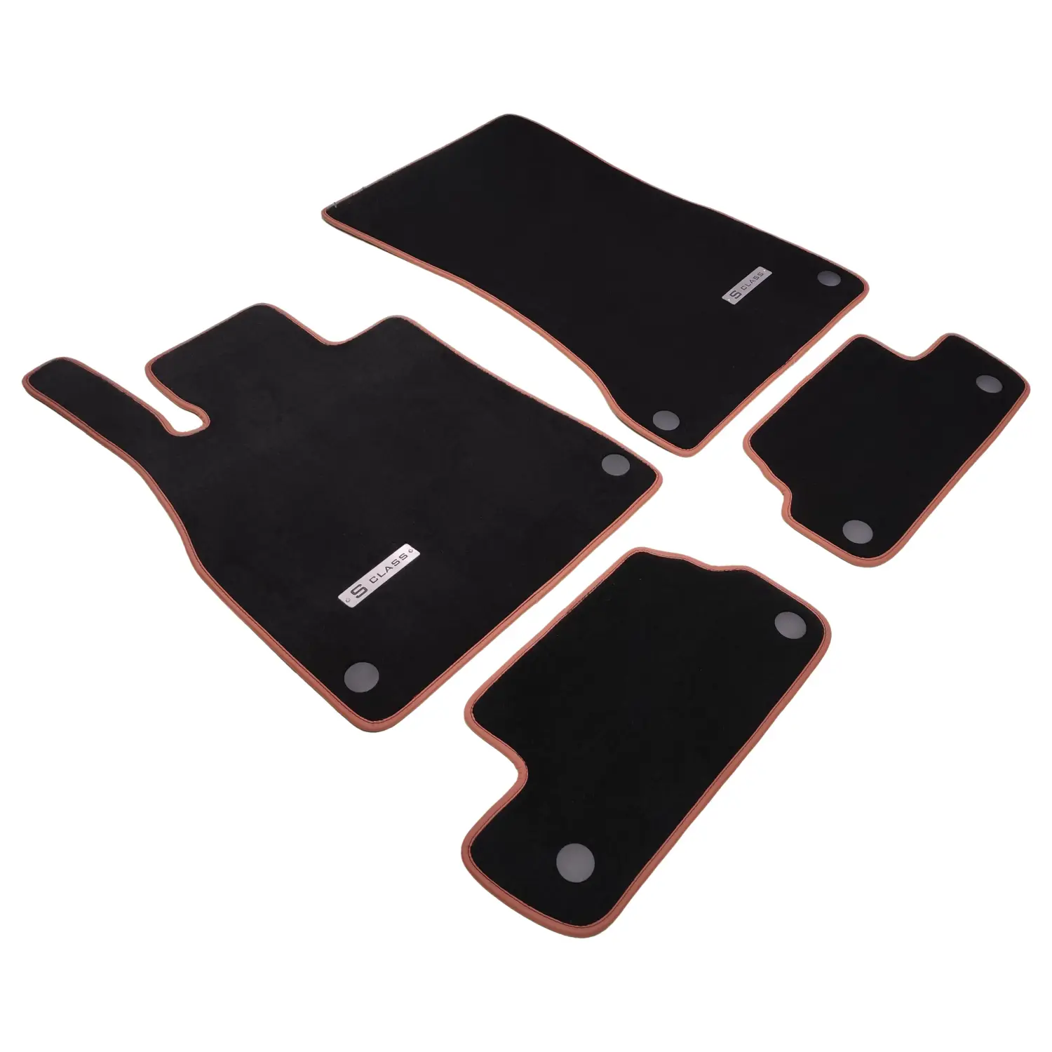 mercedes 2015-2021 s coupe convertible velour floor mats oem fit