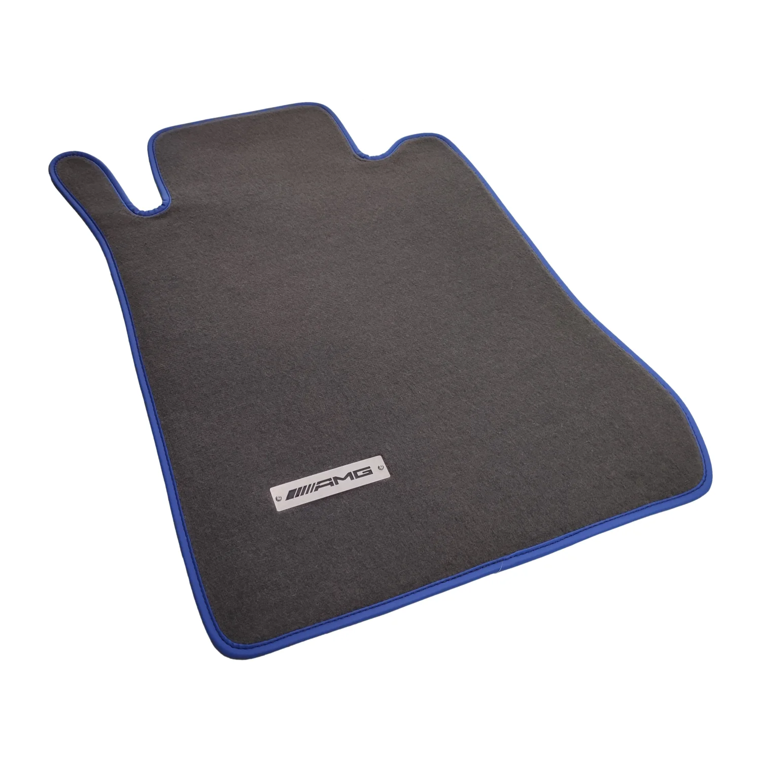 mercedes w210 1999-2002 gray carpet floor mats with AMG logo