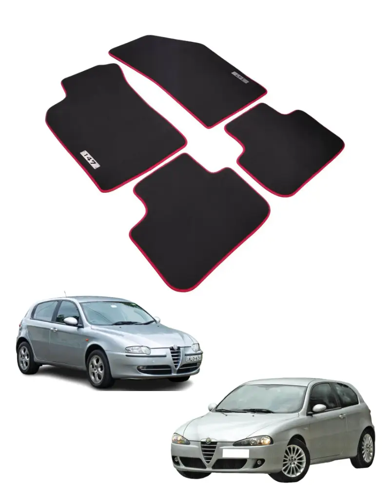 alfa romeo 147 floor mat template