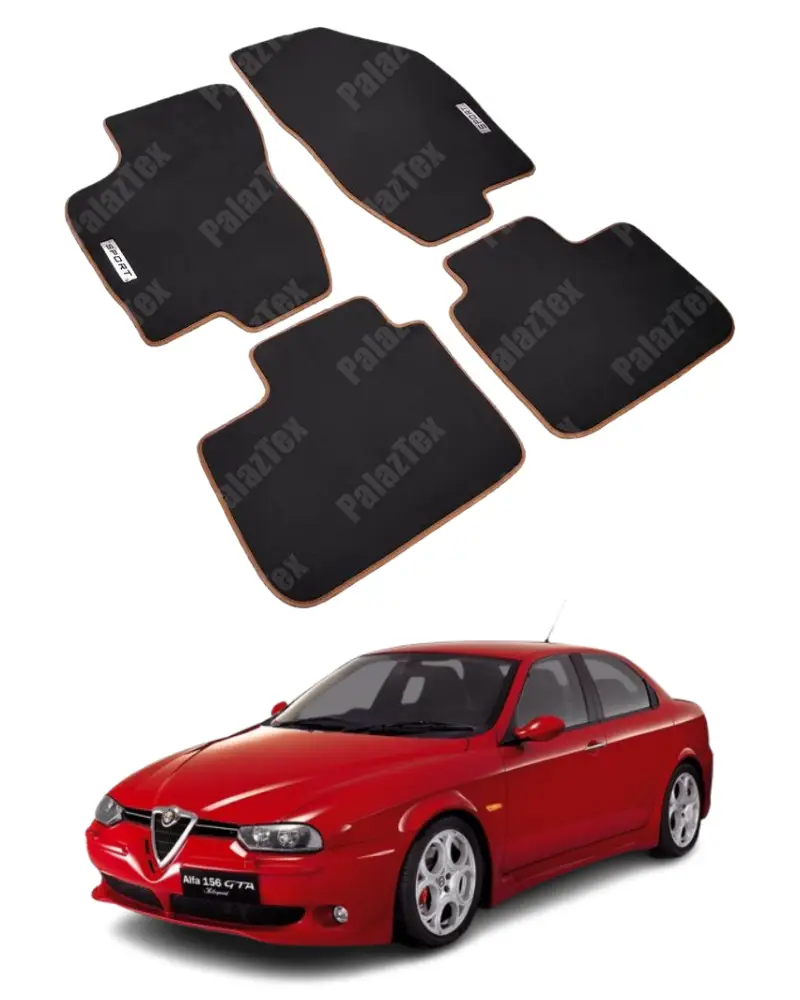 alfa romeo 156 floor mat template