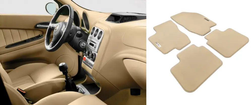 alfa romeo 156 floor mats design