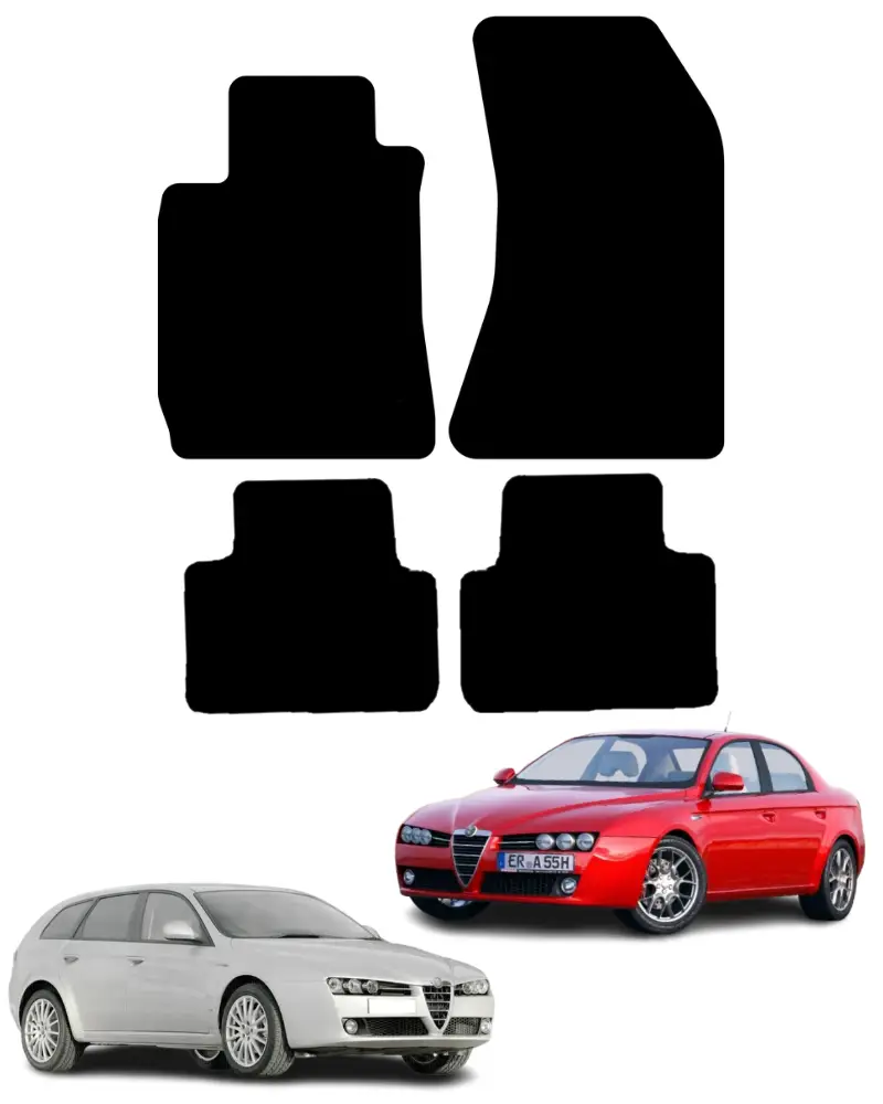 alfa romeo 159 floor mat template