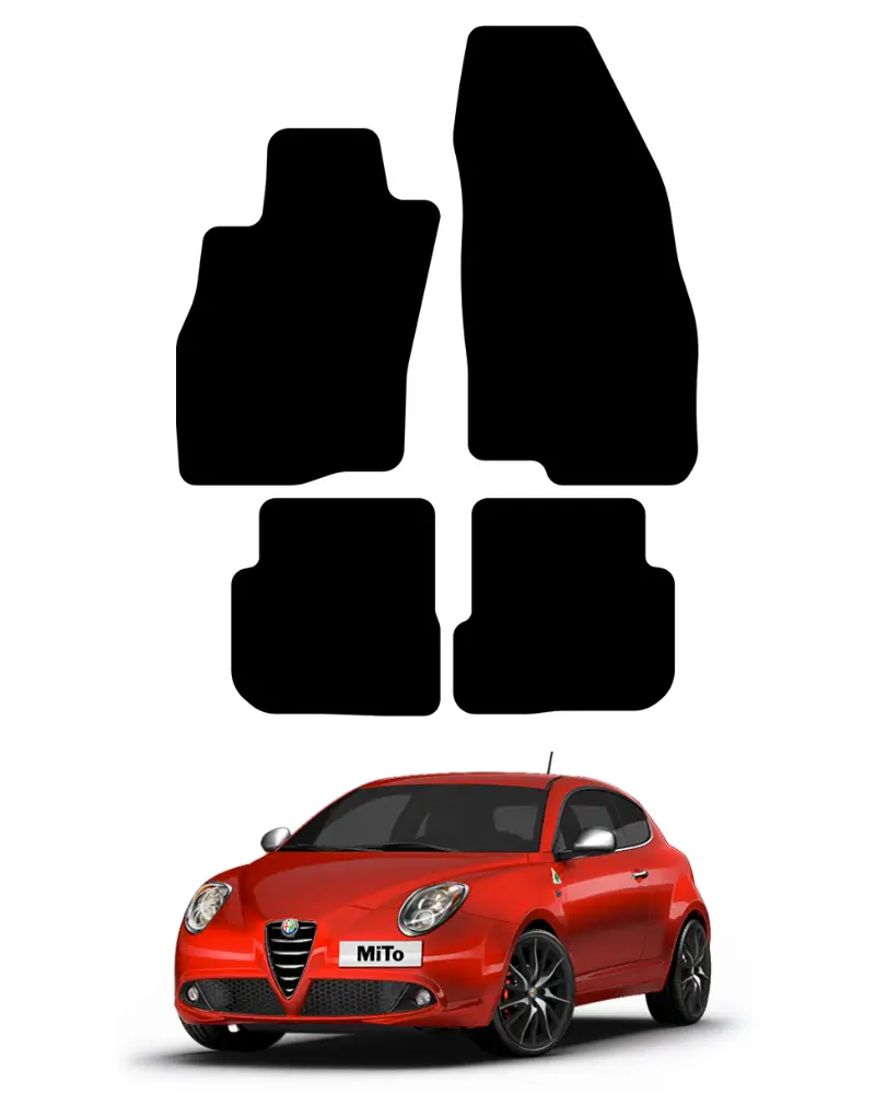 alfa romeo mito floor mat template