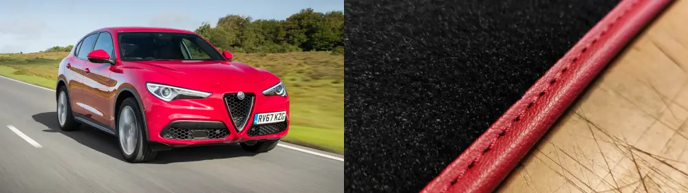 alfa romeo stelvio floor mats design