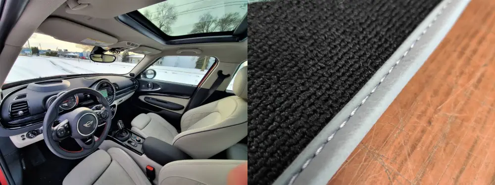 mini clubman floor mats idea