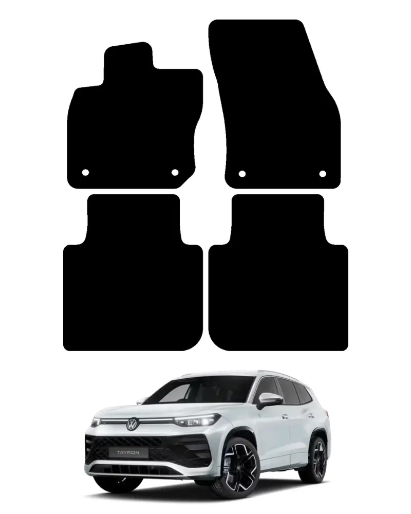 volkswagen tayron floor mats pattern