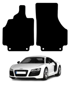 audi r8 type 42 2007-2015 floor mats template