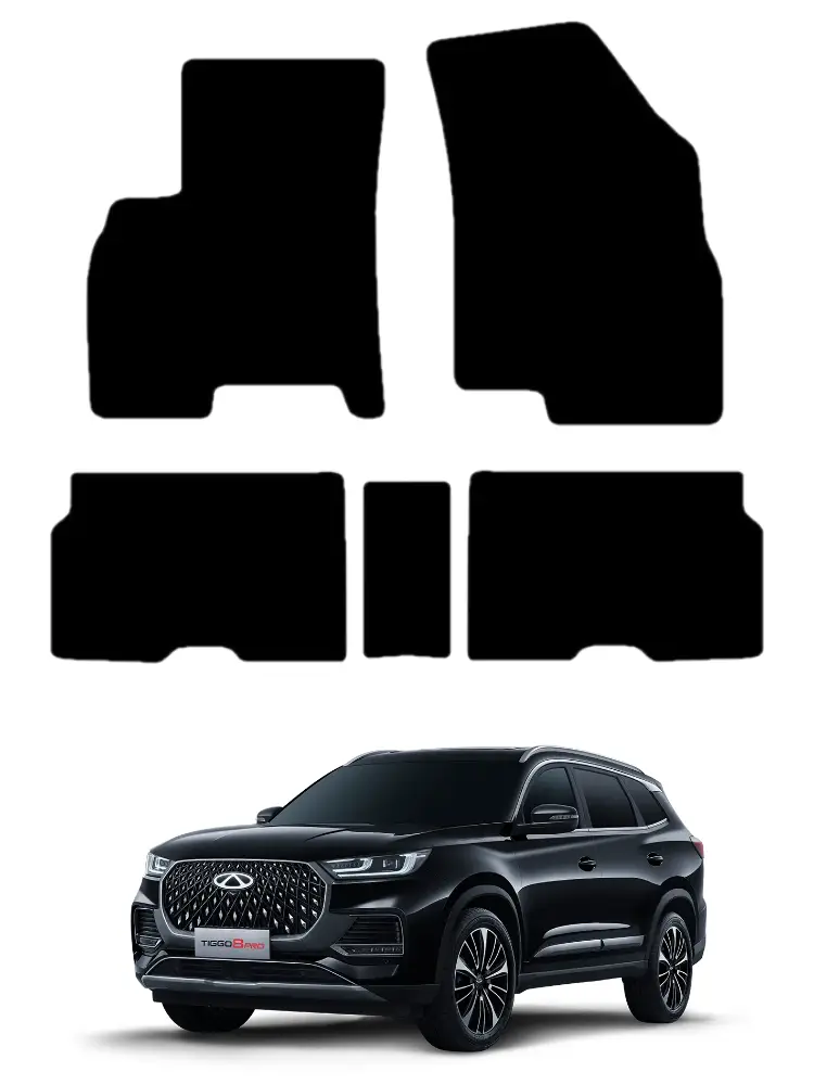 chery tiggo 8 pro floor mats template