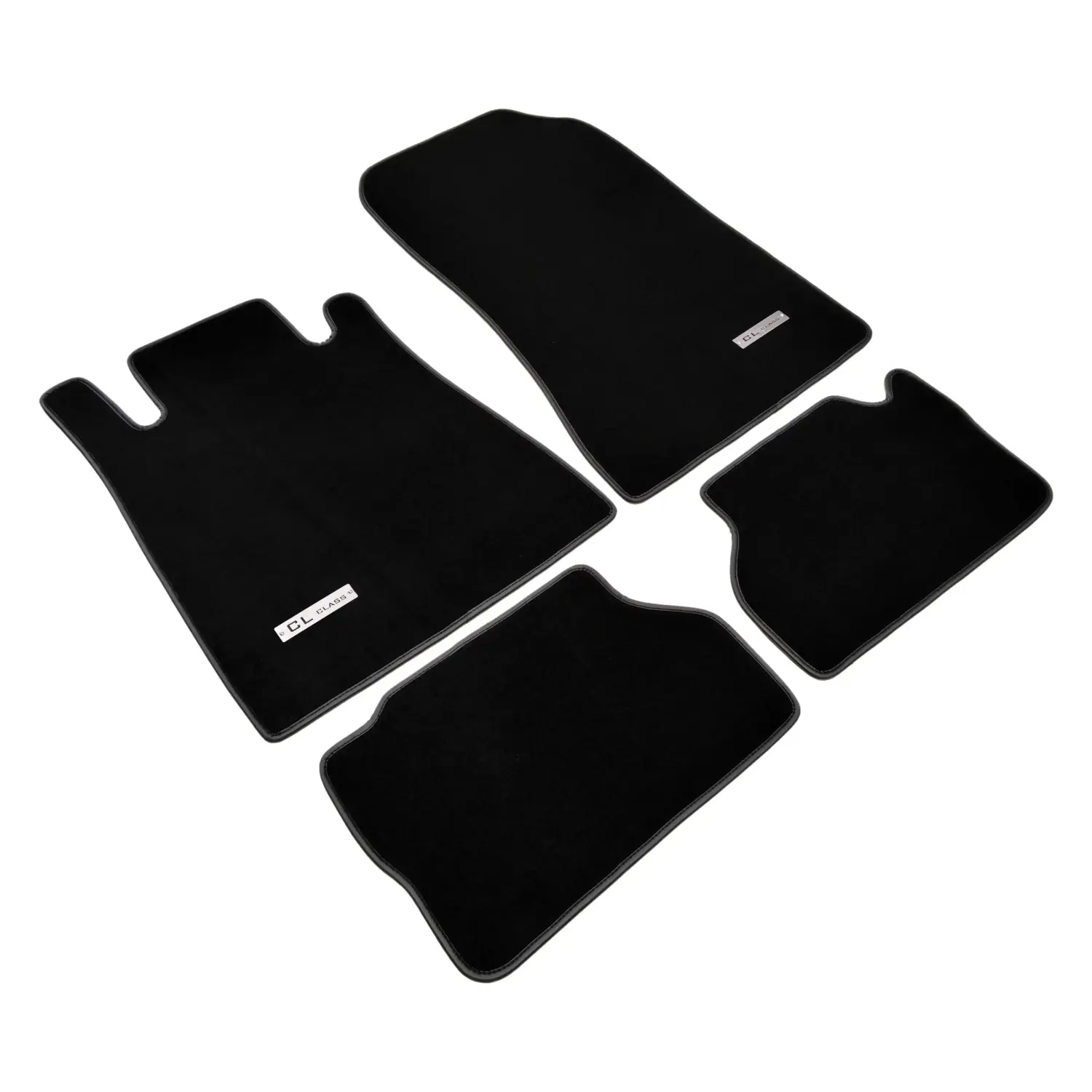 mercedes cl class c140 cl500 1991-1998 velour floor mats, 4 pieces original fit