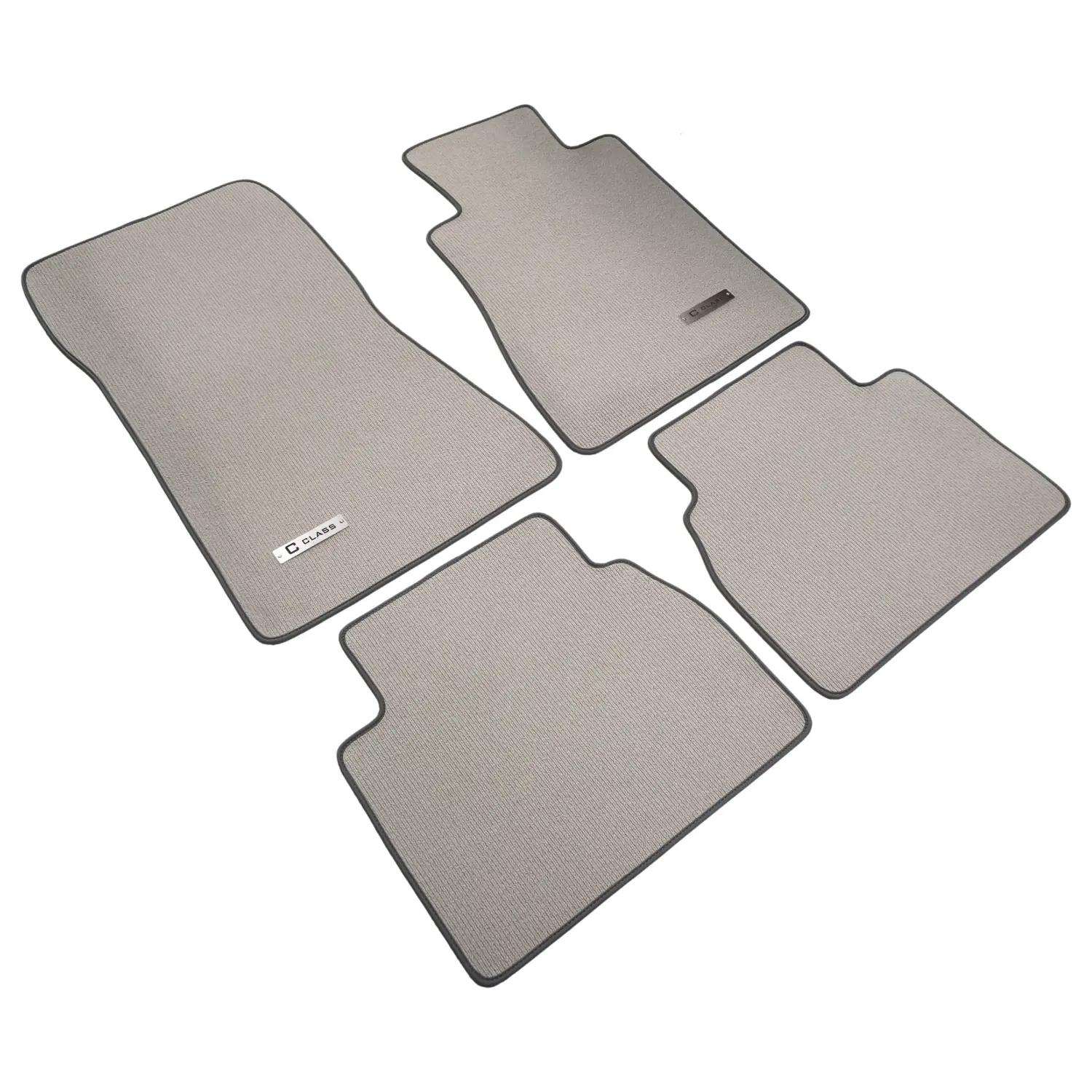 mercedes w201 190e gray rhd floor mats