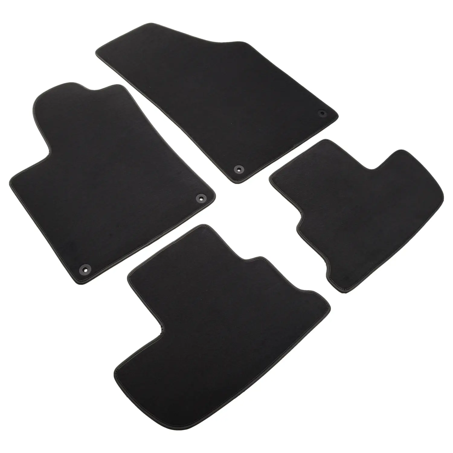 peugeot rcz velour floor mats, 4 pieces oem fit