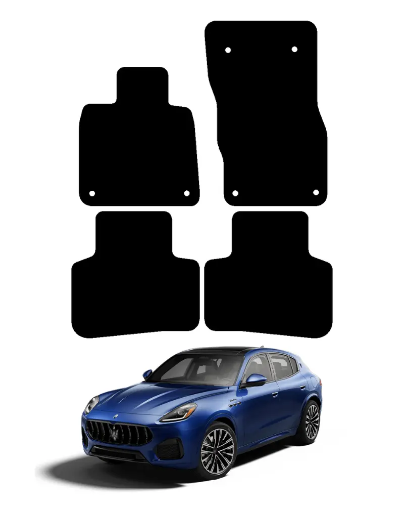 maserati grecale floor mats pattern