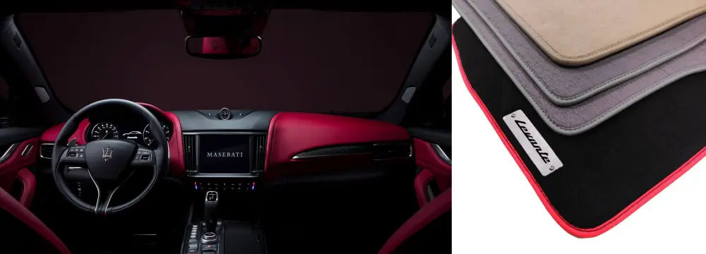 maserati levante floor mats design