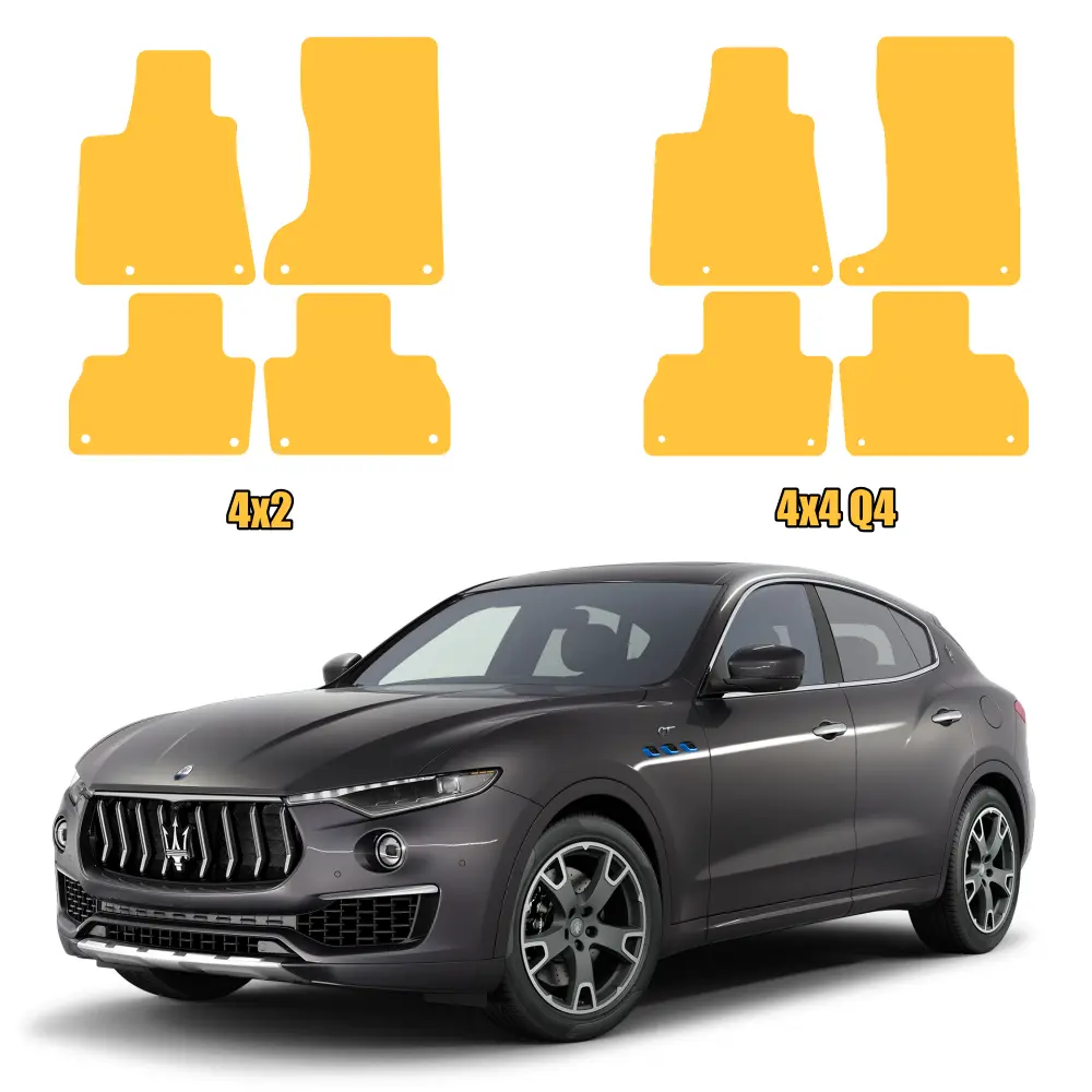 maserati levante floor mats template