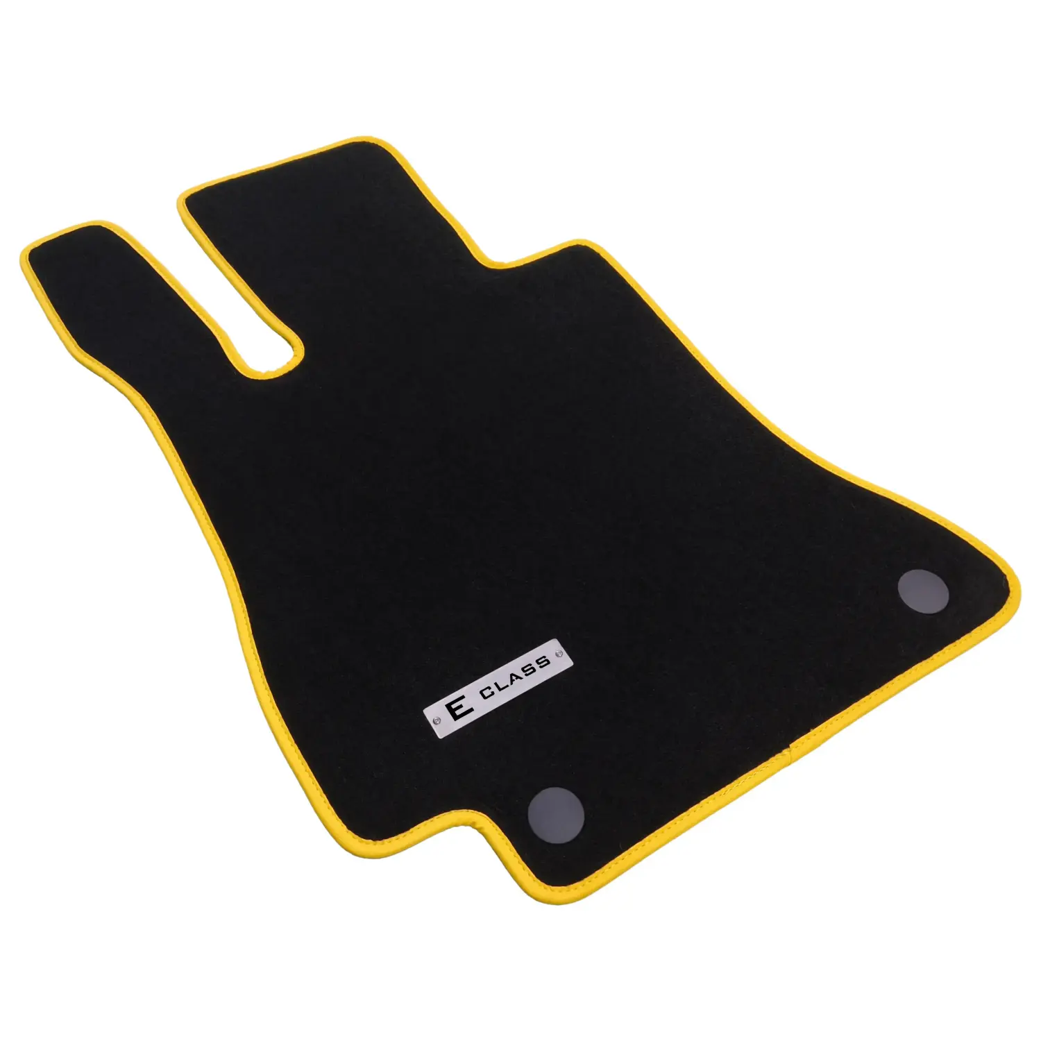 mercedes e class 2017-2023 velour carpet floor mats with E class logo