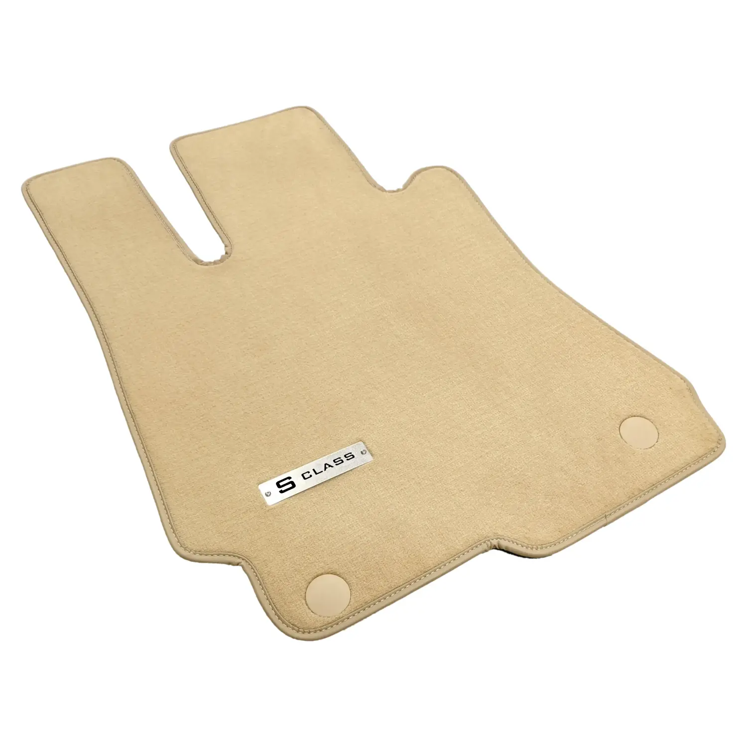 mercedes w221 s550 beige carpet floor mats with s class chrome logo