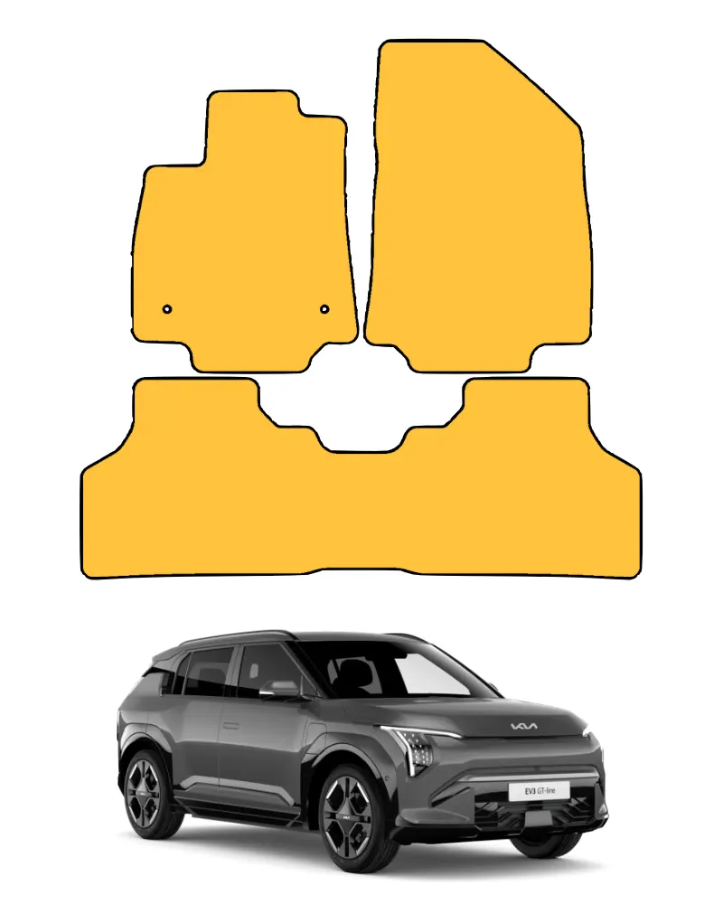kia ev3 floor mats template