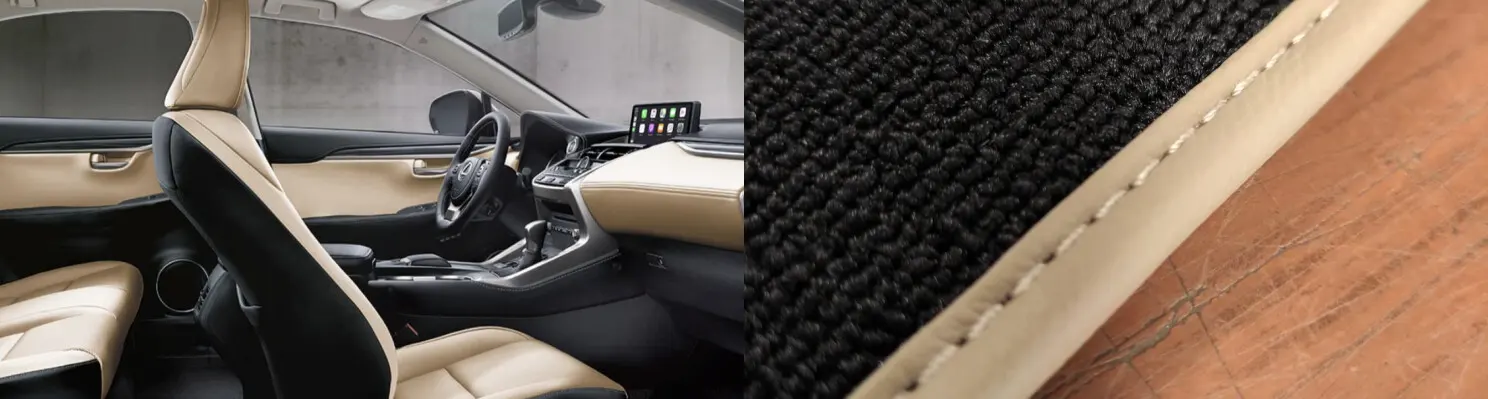 lexus nx floor mats design