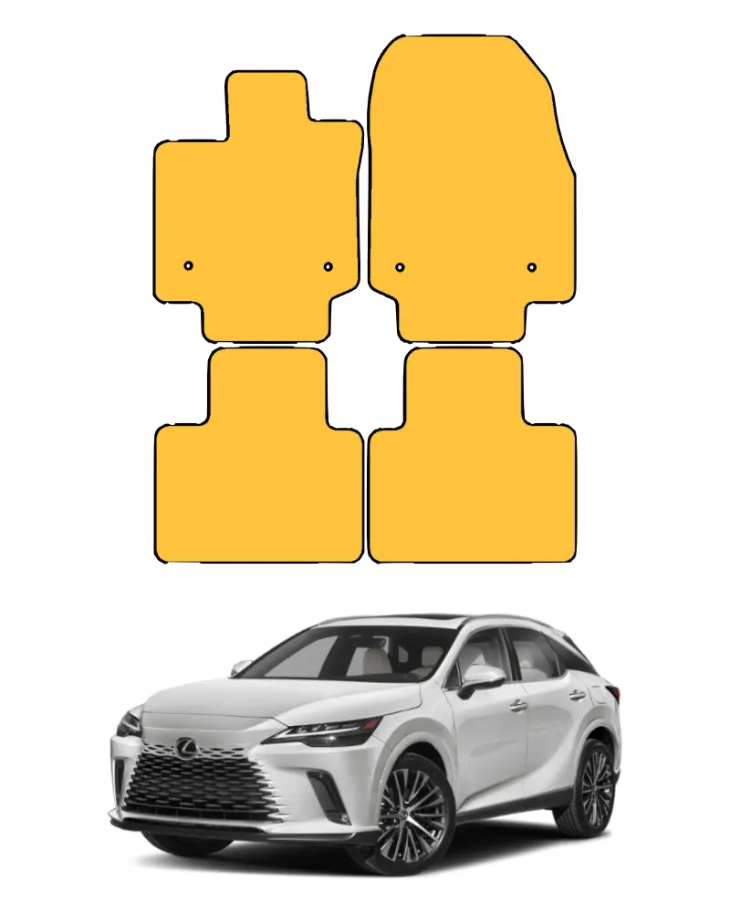 lexus rx floor mats template for ala10 2023-2028